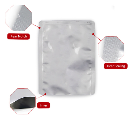 Custom Printed Vacuum Seal Frozen 3 Side SealSmell Proof Laminated Aluminum Foil Retort Pouch Plastic Packing Food Packaging Bag