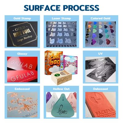 Top Quality Custom Shape With Display Window Boxes Smell Proof Irregular Shape Mylar Bags Custom Paper Box