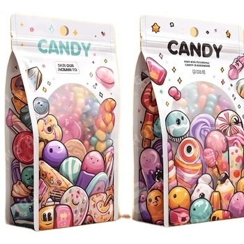 Popular Newest Product Custom Printed Pouch Packaging Chocolates Sweets Factory Direct Smell Proof Mylar Food Bags