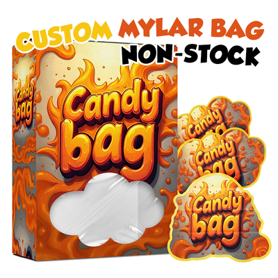 Hot Sell Custom Printed 3.5 Mylar Bags Paper Display Boxes Holographic Paper Packaging Box